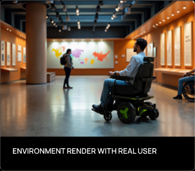 Environment Render With Real User